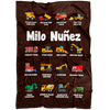 Milo Nuñez Construction Blanket Brown