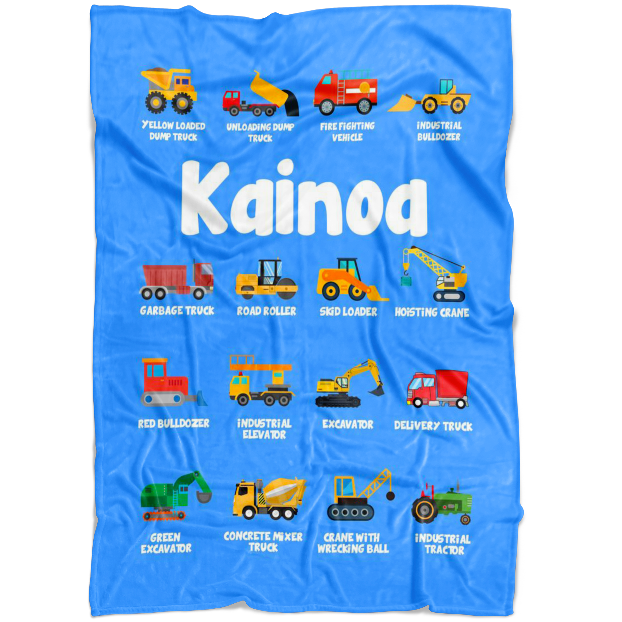 Kainoa Construction Blanket Blue