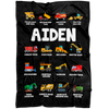 Aiden Construction Blanket Black