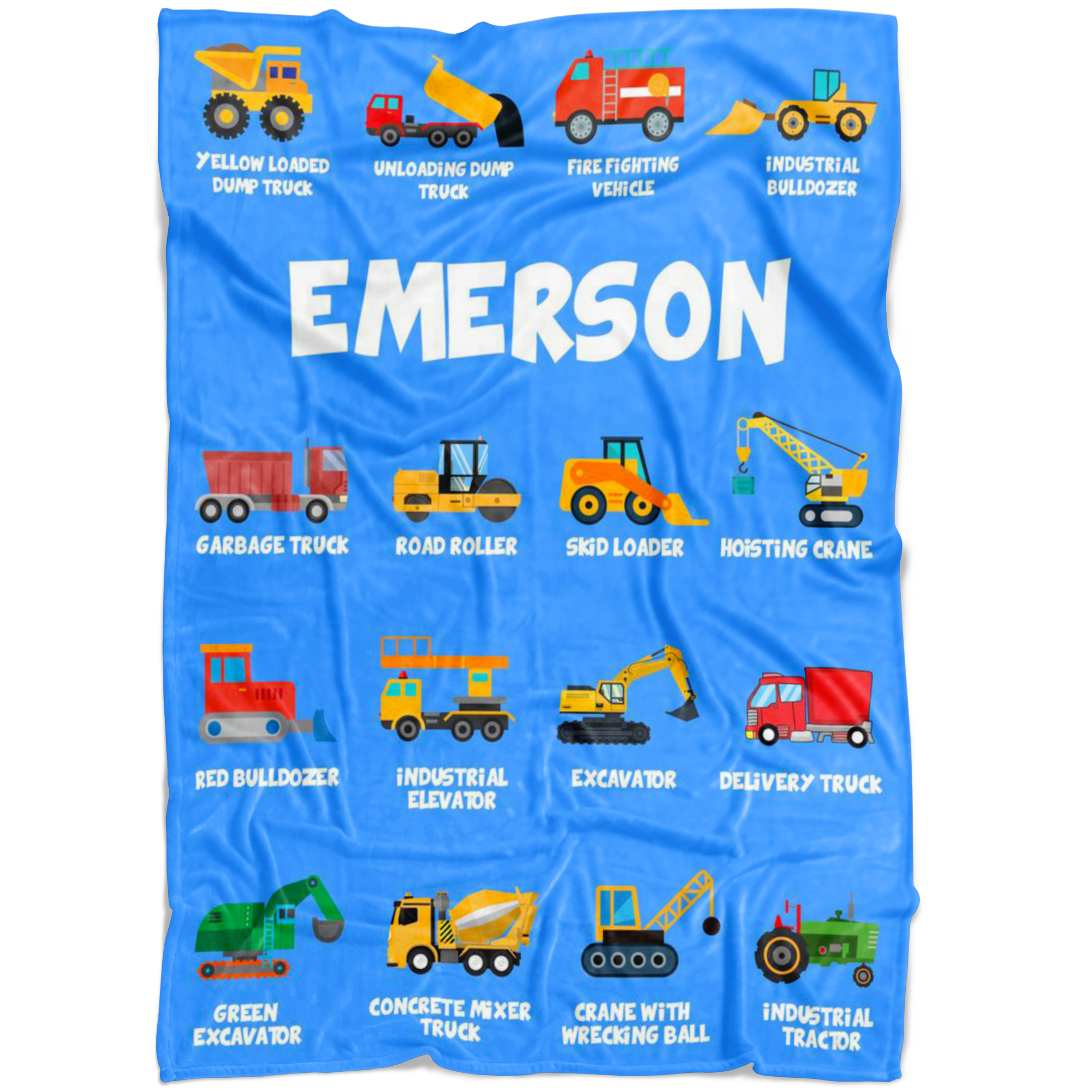 Emerson Construction Blanket Blue