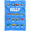 Billy Construction Blanket Blue