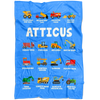 Atticus Construction Blanket Blue