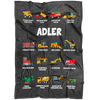 Adler Construction Blanket Grey