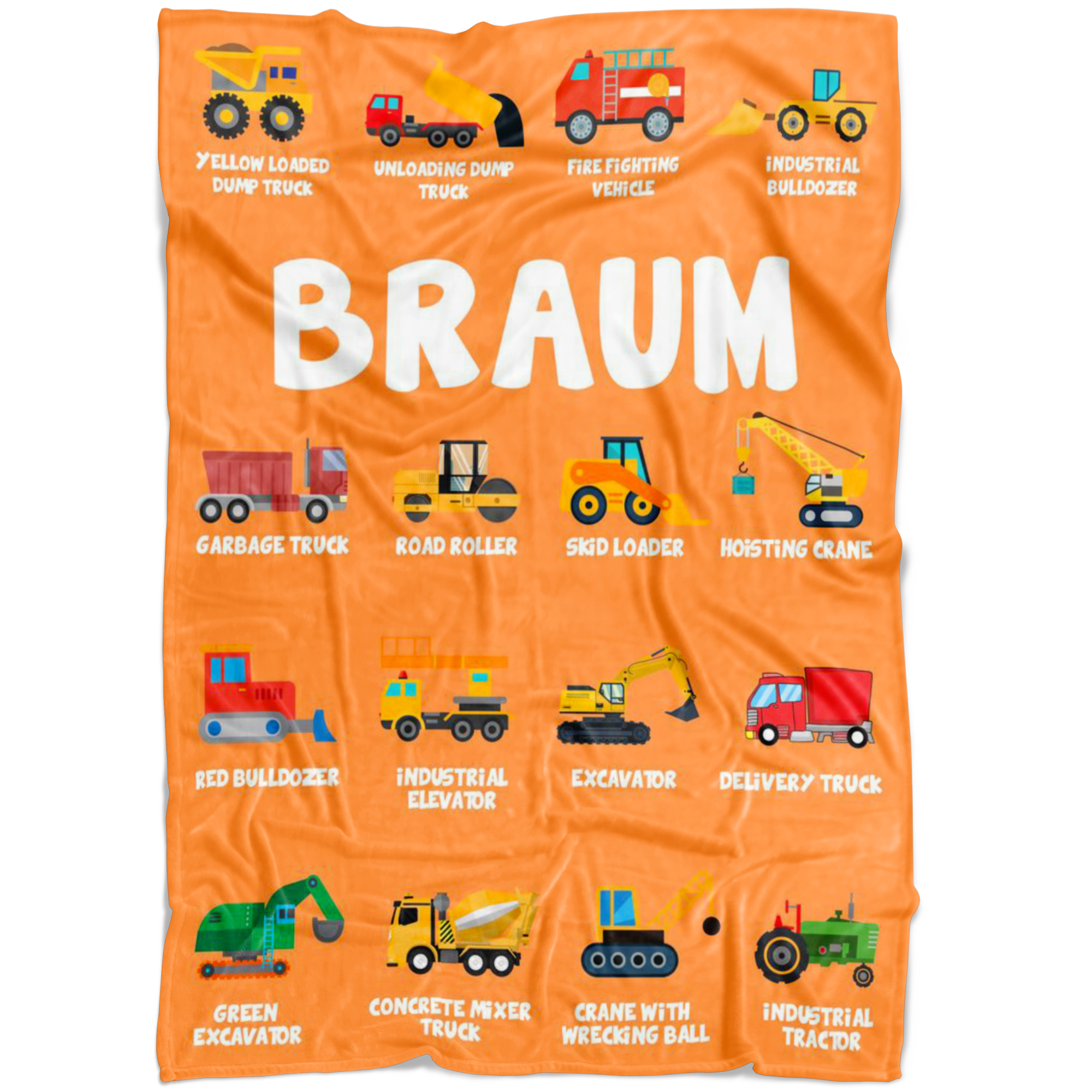 BRAUM Construction Blanket Orange
