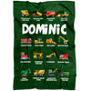 Dominic Construction Blanket Green
