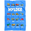 Wylder Construction Blanket Blue