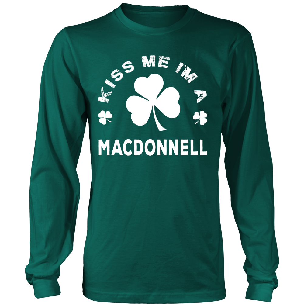 Kiss Me I'm A MacDonnell