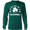 Kiss Me I'm A MacDonnell
