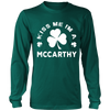 Kiss Me I'm a McCarthy