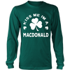 Kiss Me I'm A MacDonald