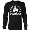 Kiss Me I'm an O'Sullivan