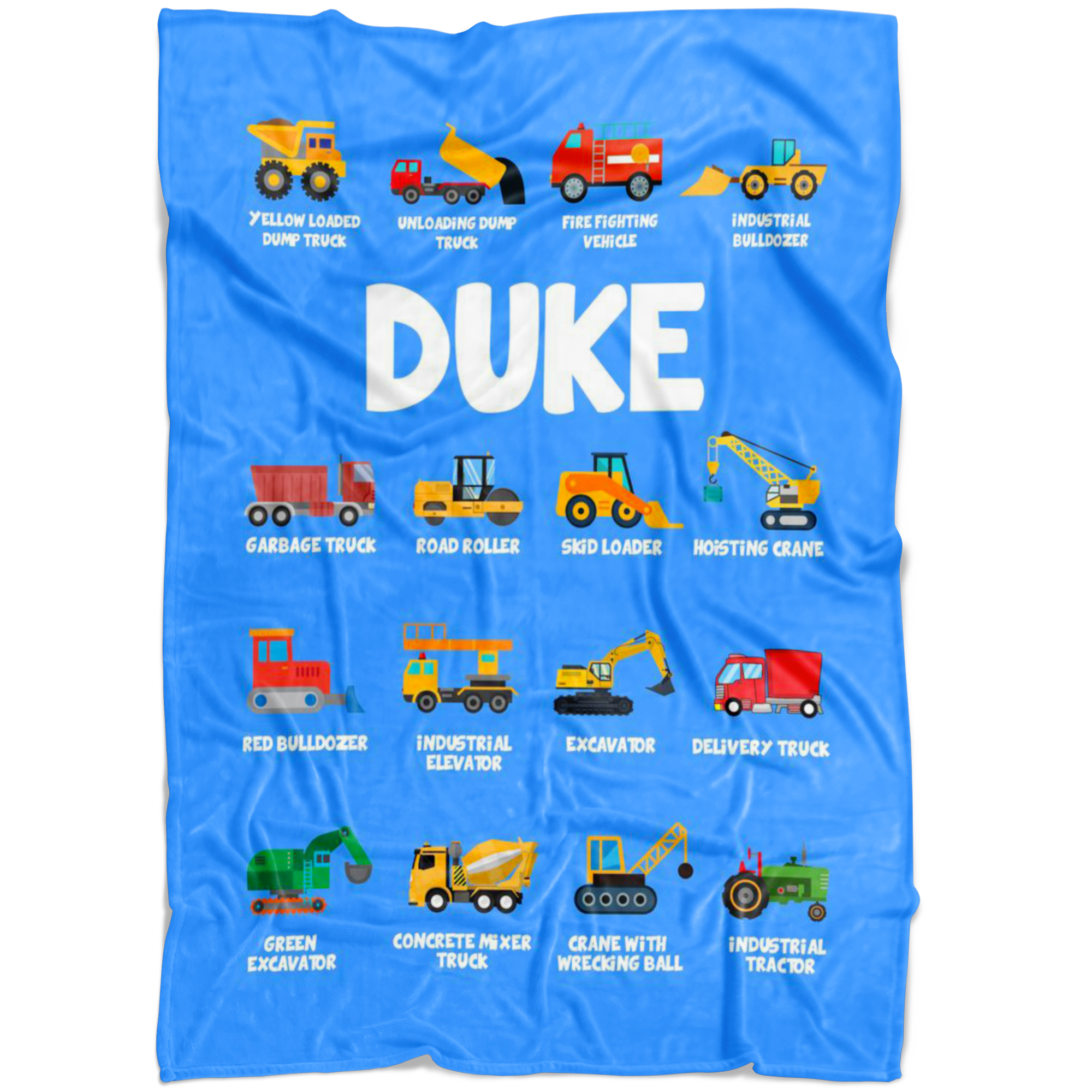 DUKE Construction Blanket Blue