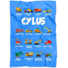 Cylus Construction Blanket Blue