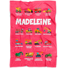 Madeleine Construction Blanket Pink
