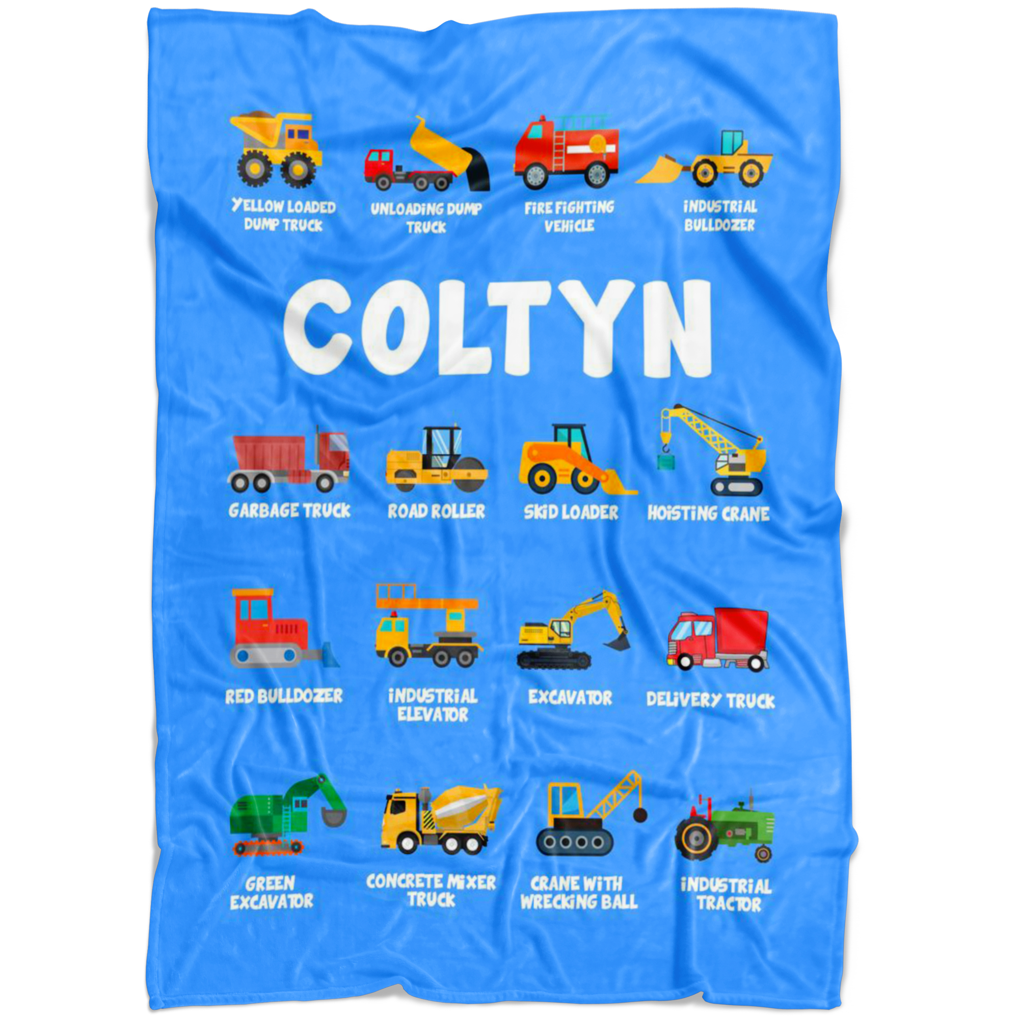 COLTYN Construction Blanket Blue