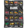 Bane Construction Blanket Grey