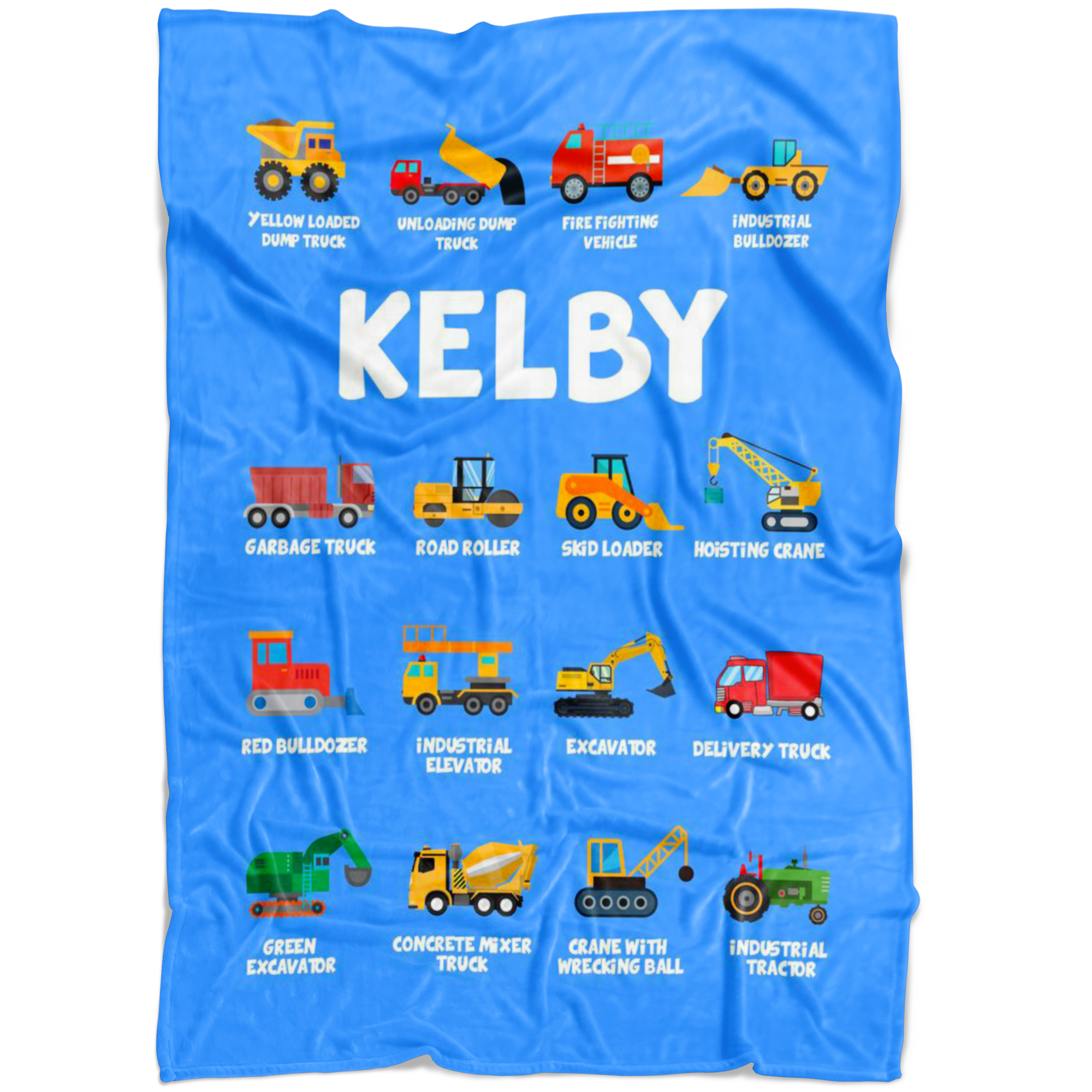KELBY Construction Blanket Blue