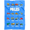 Miles Construction Blanket Blue