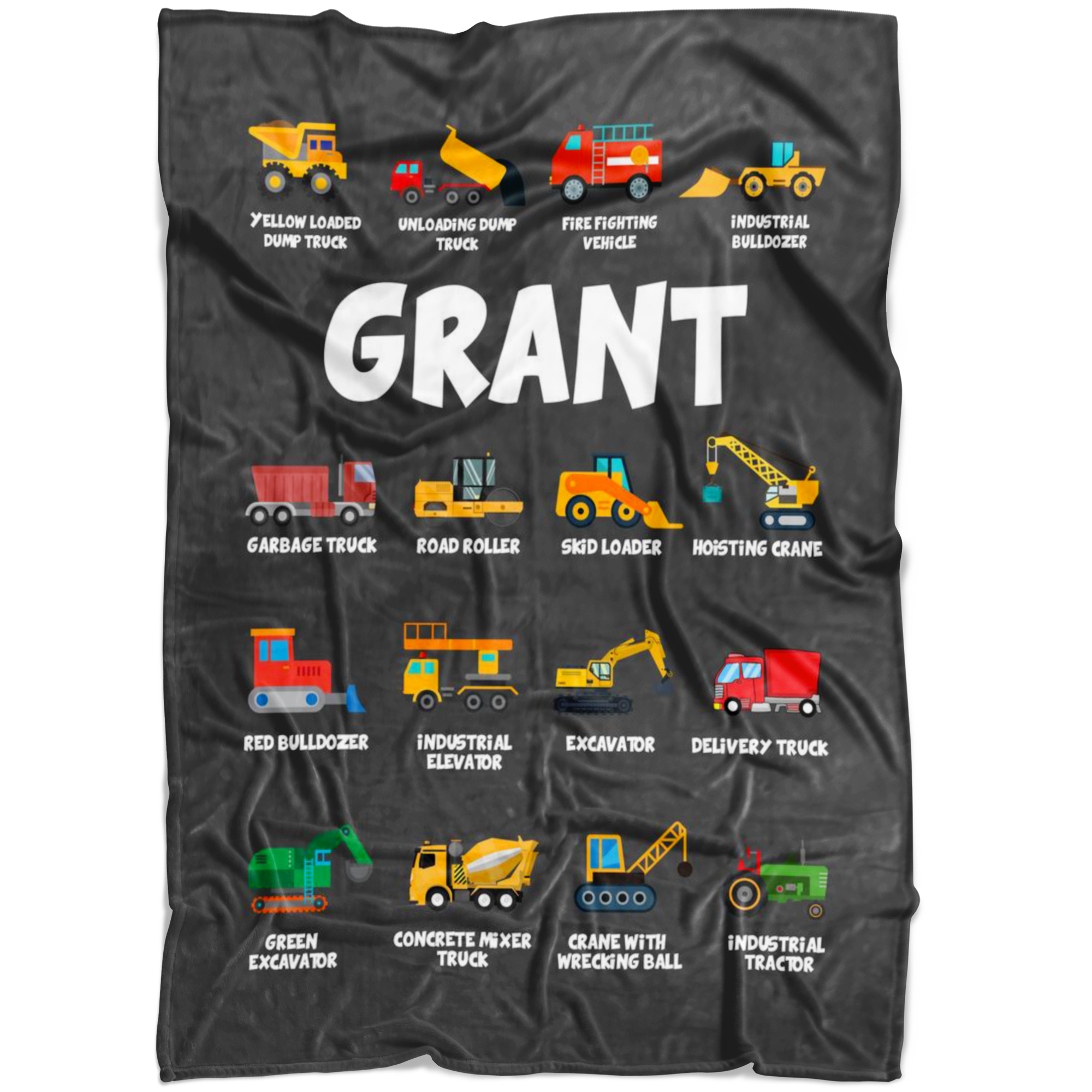 Grant Construction Blanket Green