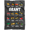 Grant Construction Blanket Green