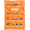 Piper Construction Blanket Orange