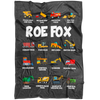 Roe Fox Construction Blanket Grey