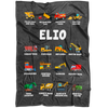 Elio Construction Blanket Grey