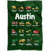 Austin Construction Blanket Green