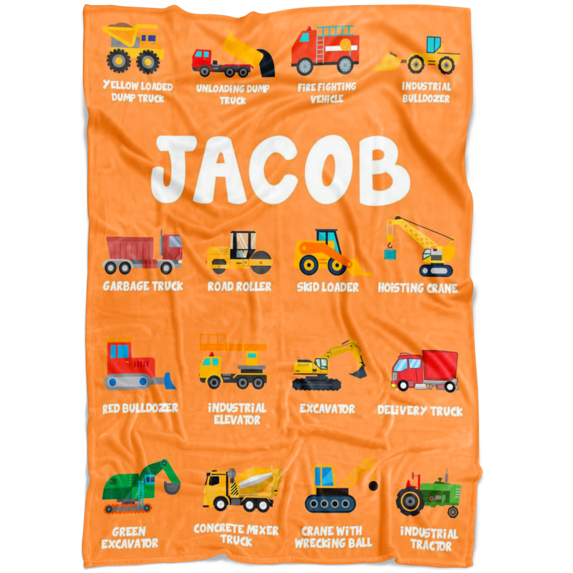 JACOB Construction Blanket Orange