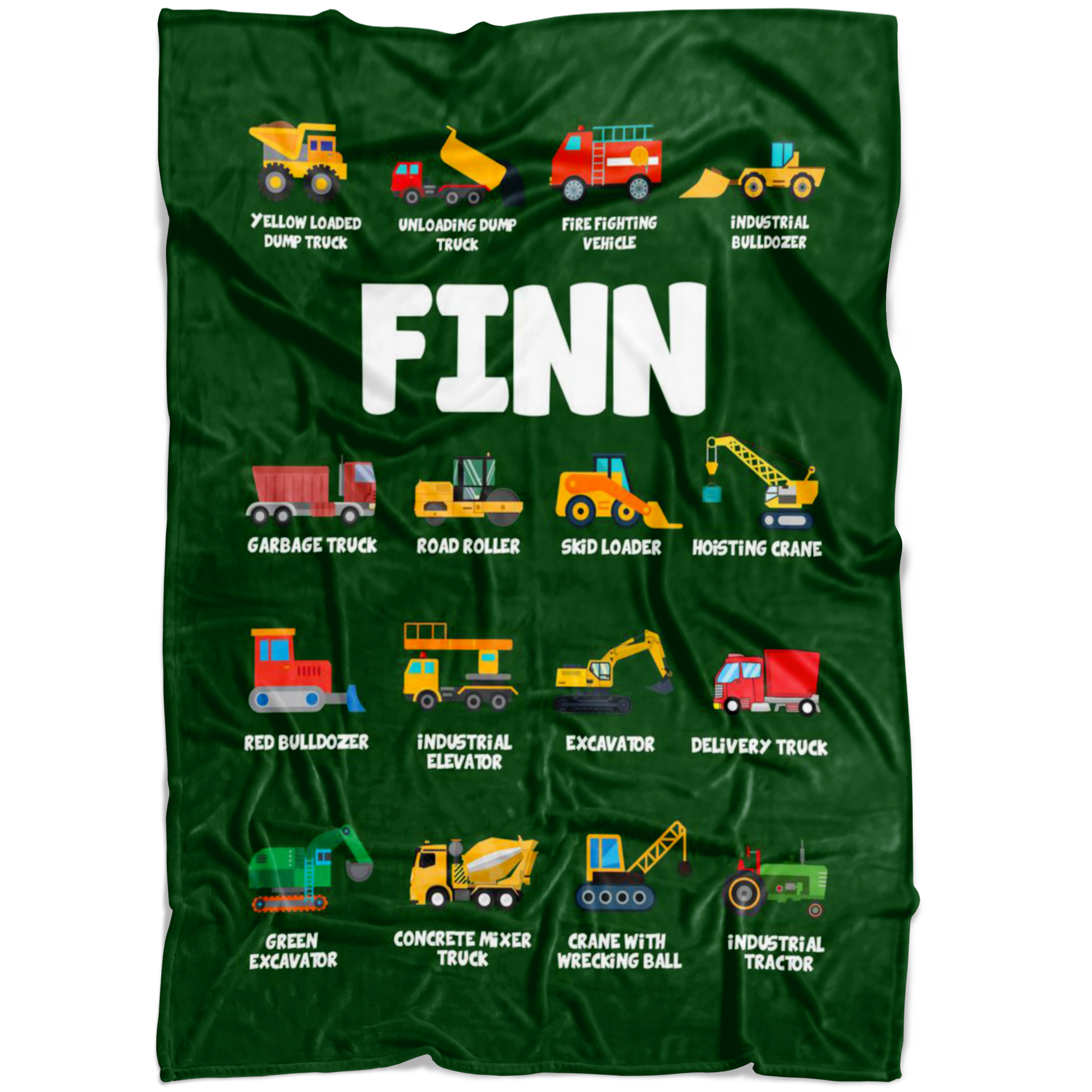 FINN Construction Blanket Green