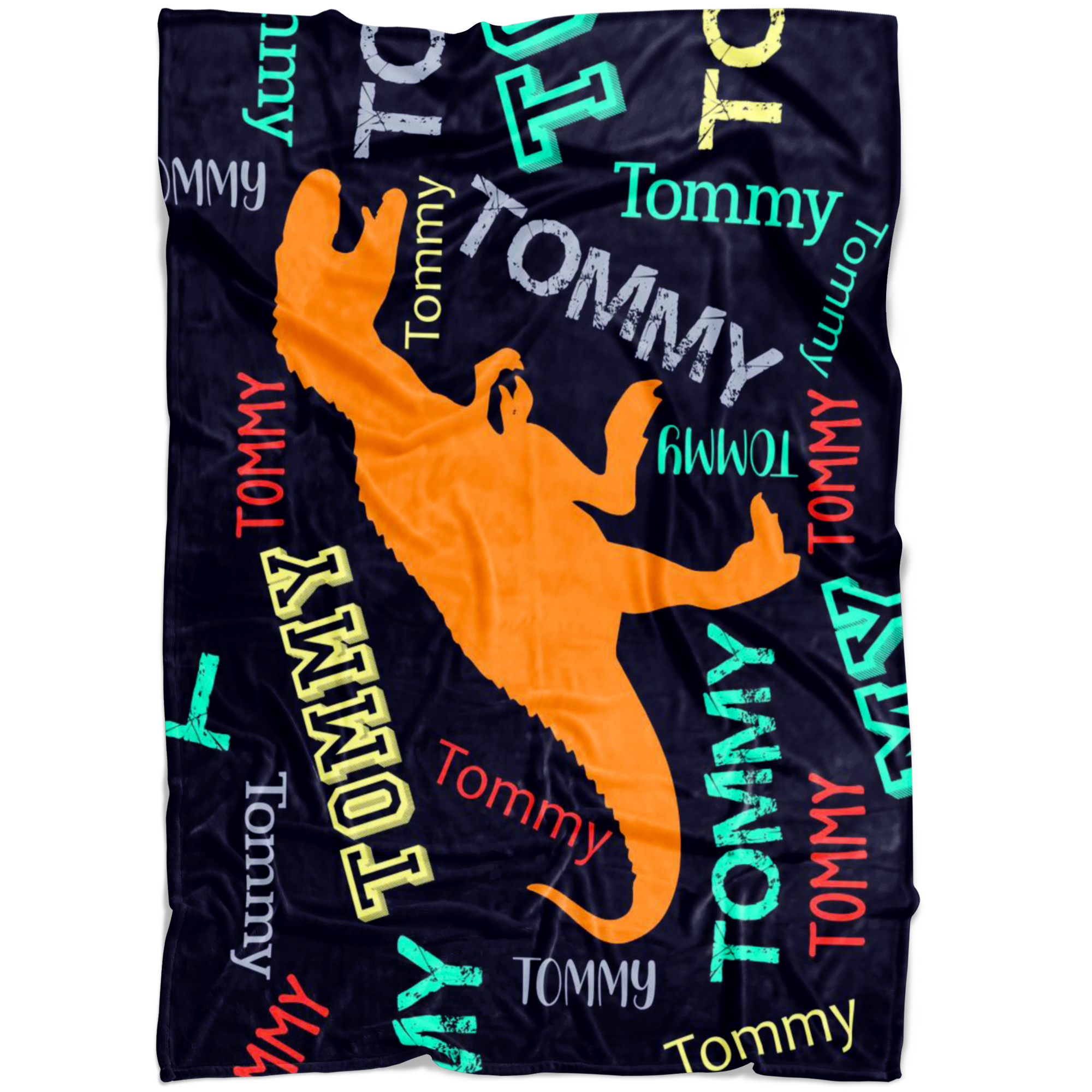 Tommy T-Rex Blanket