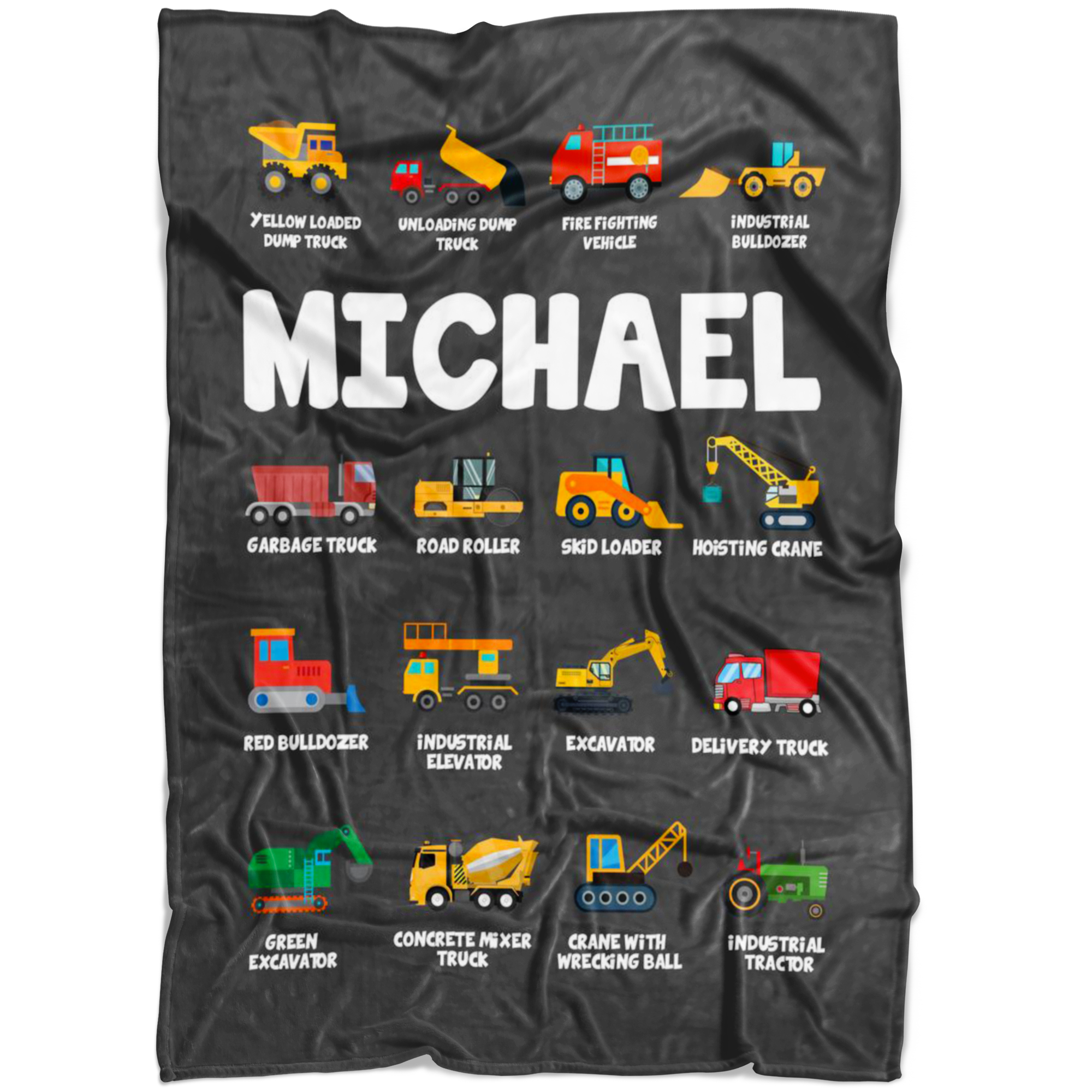 MICHAEL Construction Blanket Grey