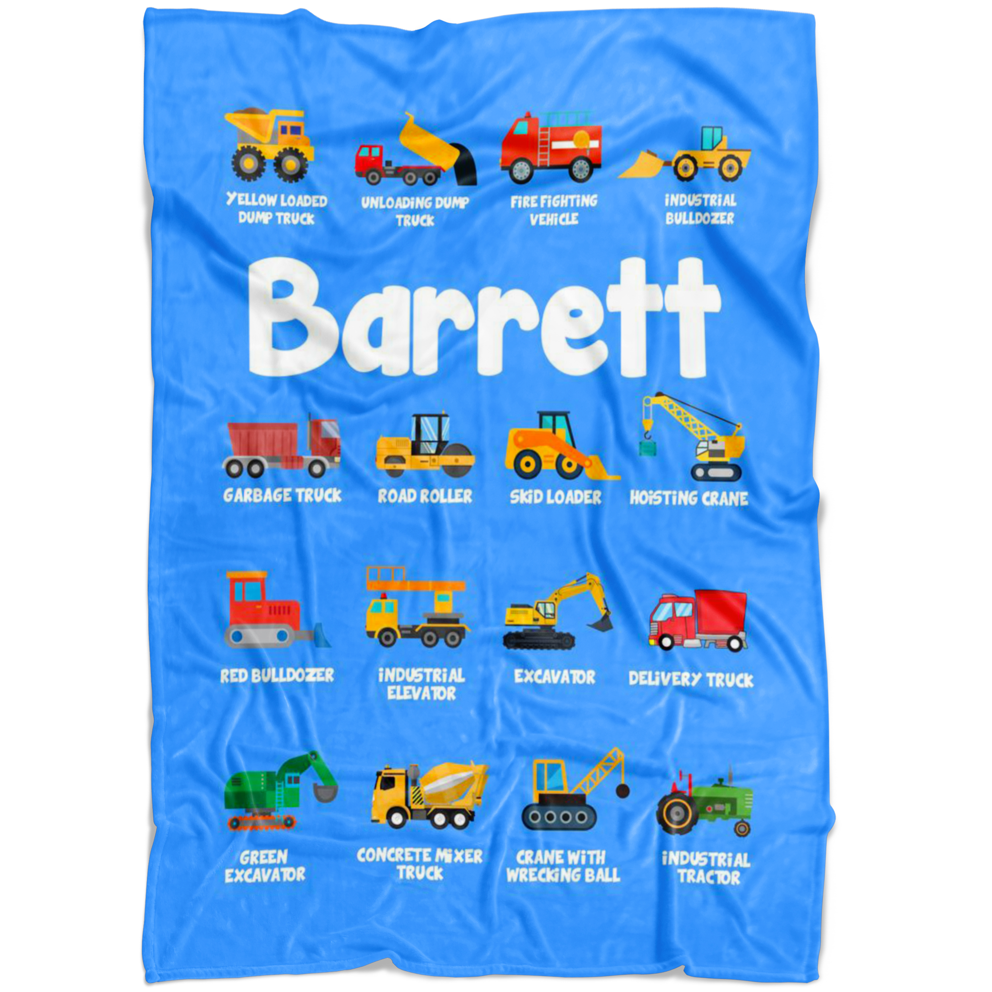 Barrett Construction Blanket Blue