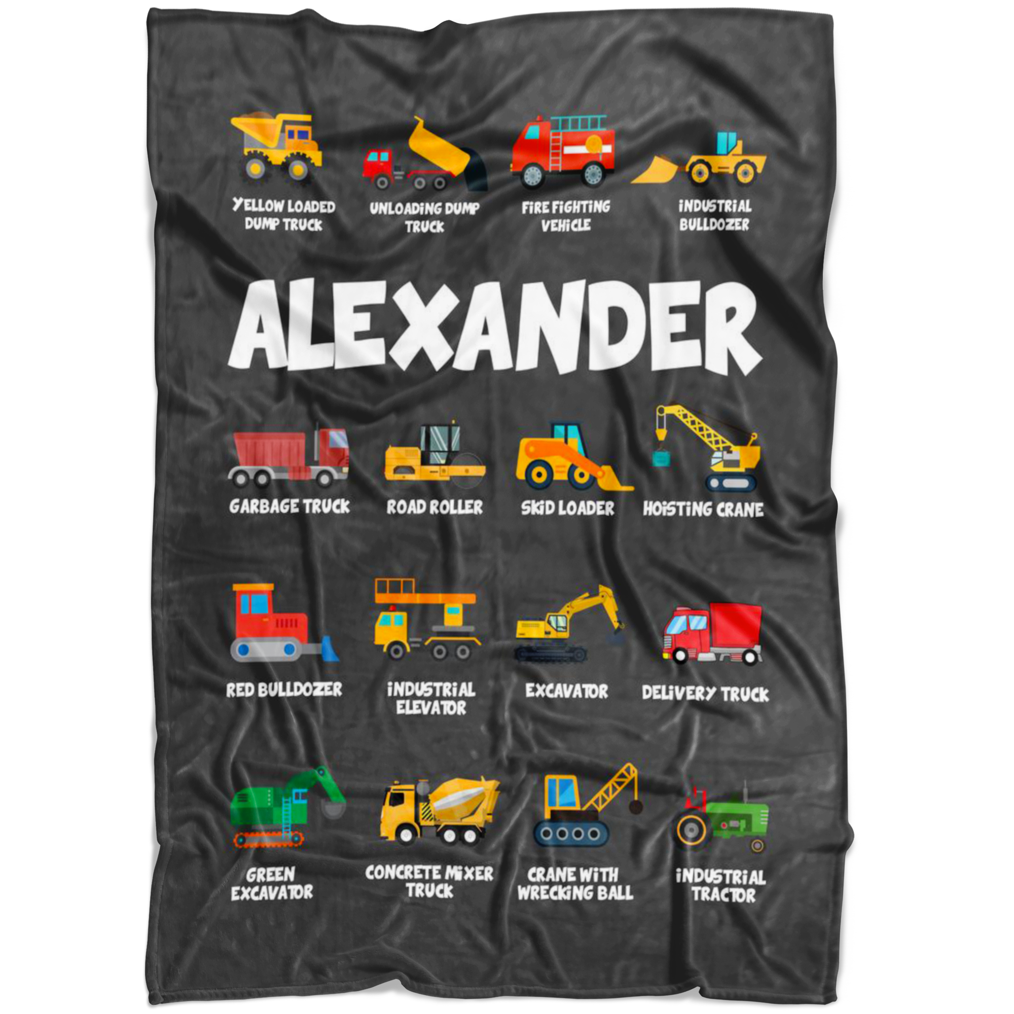 Alexander Construction Blanket Grey
