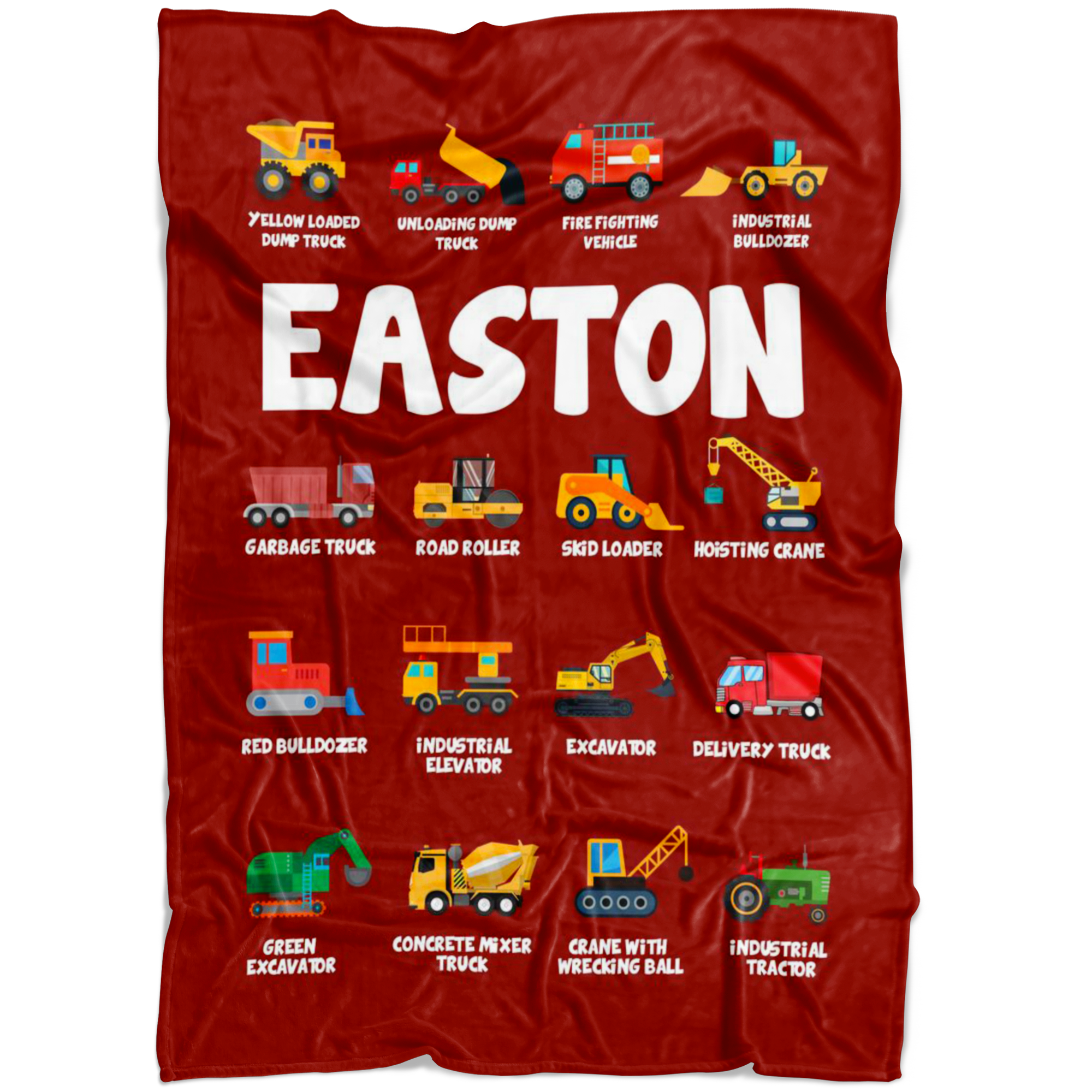 EASTON Construction Blanket Red