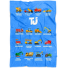 TJ Construction Blanket Blue
