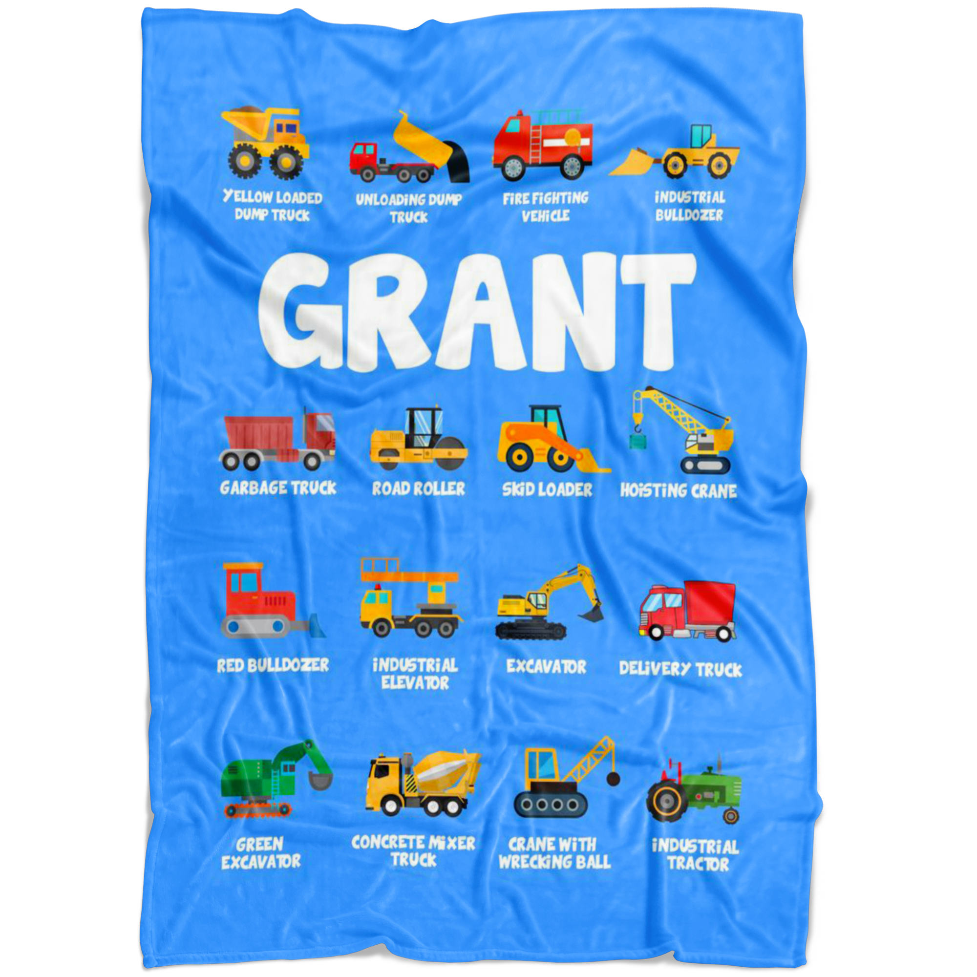 GRANT Construction Blanket Blue