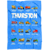 Thurston Construction Blanket Blue