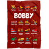 Bobby Construction Blanket Red